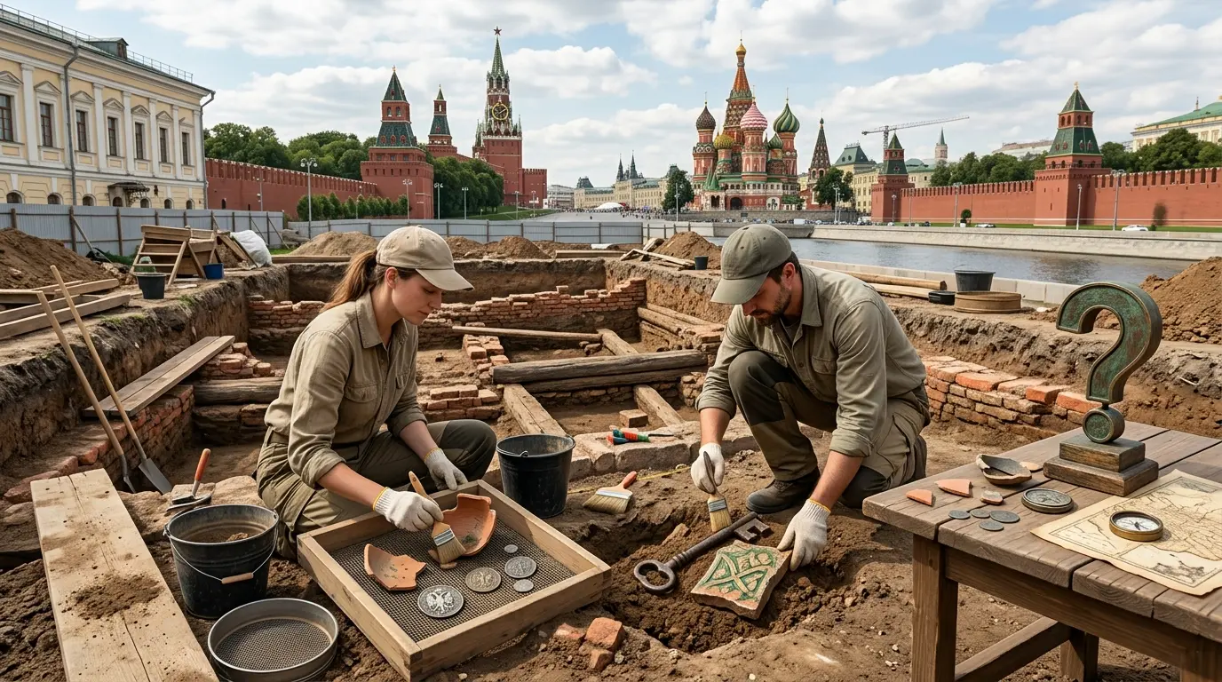 Викторина Археология Москвы